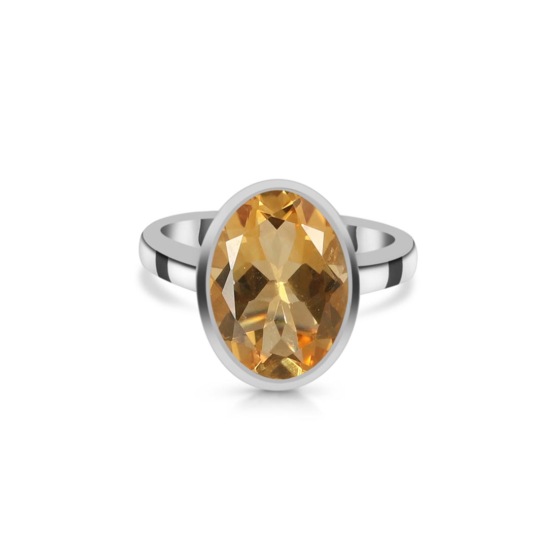 Citrine Ring-(CIT-SR-1892.)
